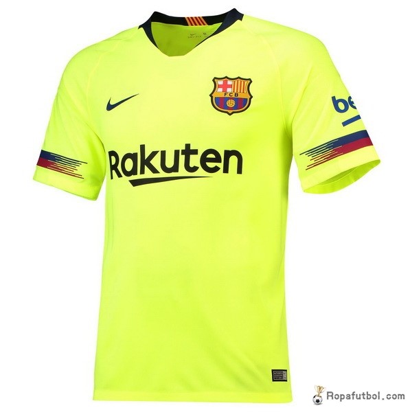 Camiseta Barcelona Replica Segunda Ropa 2018/19 Verde